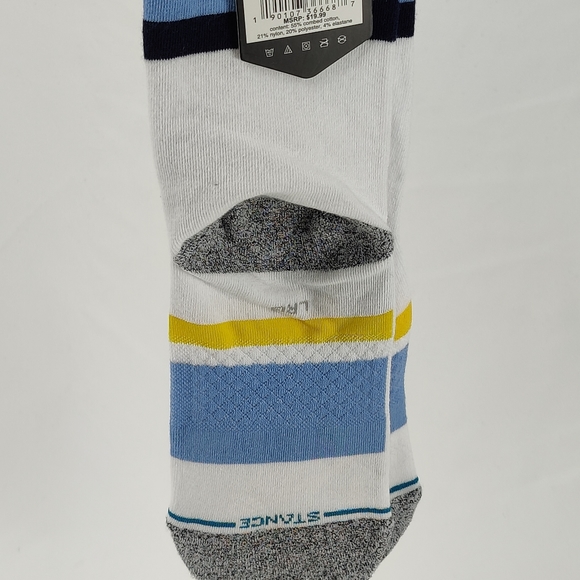NWT Stance x NBA Memphis GRIZZLIES SHORTCUT 2 Crew Socks Size L 9-13 - Picture 9 of 12